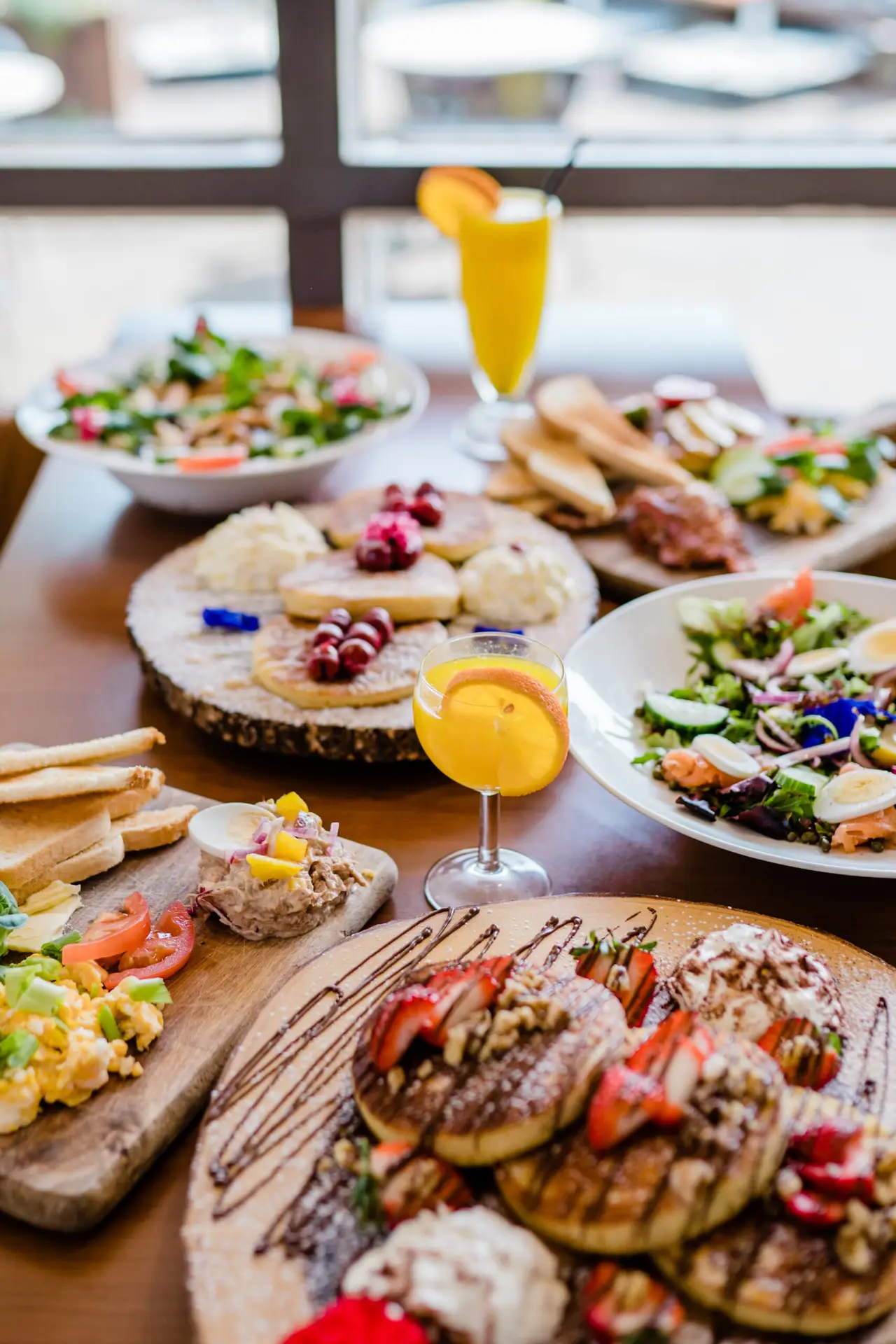 Christmas brunch buffet